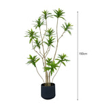 NNEAGS 2X 150cm Lily Bamboo Plant Tree Living Room Artificial Plant Home Accent Decoration
