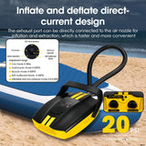 NNETM Electric Inflation Pump 50 PSI 5 Modes