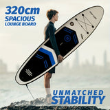 NNETM Inflatable Stand-Up Surfboard