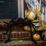 NNETM Double Trouble: Realistic Hairy Spider Duo for Halloween