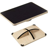 NNETM Beechwood Balance Board with Non-Slip Surface