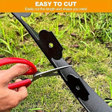 NNETM Garden Edging Kit with Nails Black