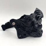 NNETM Samurai Spirit: Japanese Prajna Ghost Face Mask for Halloween