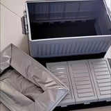 NNETM Foldable Storage Bin PP Camping Car Organizer