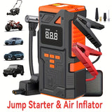 NNETM Mini Air Compressor Pump Digital Display Tire Inflator