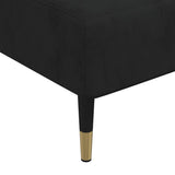 NNEVL Chaise Longue Black Velvet