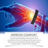 NNEOBA 2pcs Energy Therapy Bracelets Circulation Support Black