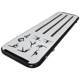 NNEDSZ 3M Air Track Gymnastics Tumbling Mat Exercise Cheerleading Unique Black
