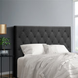 NNEDSZ Artiss Bed Head Headboard Double Size Fabric - CAPPI Charcoal