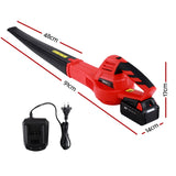 NNEDSZ 20V Cordless Electric Leaf Blower Powerful Garden Lawn Cleaner
