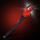 NNEDSZ 20V Cordless Leaf Blower Garden Lithium Battery Electric Nozzles 2-Speed