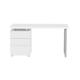 NNEDSZ Artiss Computer Desk Drawer White 140CM