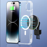 Totudesign Crystal Shield Magsafe Magnetic Case For Iphone 15-1915196894695526402