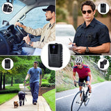 Portable Multifunctional Wearable Camera - 1080P Black-1915196893986689026