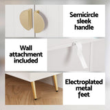 NNEDSZ Artiss Shoe Rack Cabinet 5 Tiers 30 Pairs White