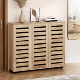 NNEDSZ Shoe Cabinet 30 Pairs Adjustable Shelf