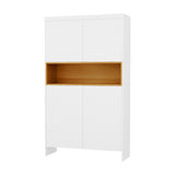 NNEDSZ Artiss Shoe Rack Storage Cabinet 9 Tiers White