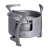 NNEOBA Titanium Multi-Fuel Camping Stove Grey