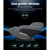 NNEDSZ Livemor Massage Chair Electric Recliner Massager Grey Decima