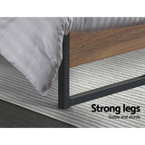 NNEDSZ Artiss Bed Frame Metal Bed Frame Bed Base OSLO - Single