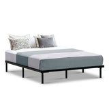 NNEDSZ Artiss Bed Frame Queen Size Metal Bed Frame TED