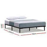 NNEDSZ Artiss Bed Frame Queen Size Metal Bed Frame TED