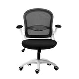 NNEDSZ Artiss Mesh Office Chair Mid Back Black