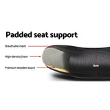 NNEDSZ Artiss Mesh Office Chair Mid Back Black