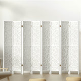 NNEDSZ Artiss 8 Panel Room Divider Screen 325x170cm Clover White