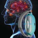 NNEOBA Microcurrent EMS Sleep Aid Device Palm Pulse Massager Blue