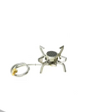 NNEOBA Ultralight Folding Infrared Mini Camping Stove Silver
