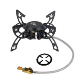 NNEOBA Folding 3800W UFO Camping Stove Black