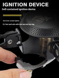 NNEOBA Folding 3800W UFO Camping Stove Black