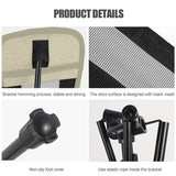 NNEOBA Portable Folding Chair Footrest Khaki