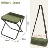 NNEOBA Portable Folding Backpack Stool Green