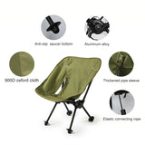 NNEOBA Childrens Camping Moon Chair Green