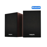 NNEOBA Wooden Bluetooth Speaker Brown