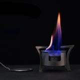 NNEOBA Titanium Multi-Fuel Camping Stove Grey