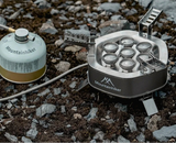 NNEOBA Seven Star 18000W Portable Gas Stove Silver