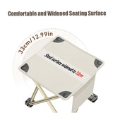 NNEOBA Outdoor Portable Folding Stool White