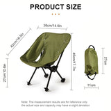 NNEOBA Childrens Camping Moon Chair Green