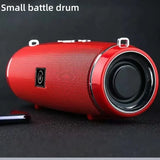 NNEOBA Bluetooth Speaker Mini Subwoofer Red
