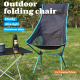 NNEOBA Ultra-Light Folding Camping Chair Blue