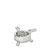 NNEOBA Seven Star 18000W Portable Gas Stove Silver