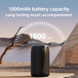 NNEOBA Mini Portable Bluetooth Speaker Black