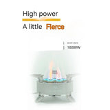 NNEOBA Seven Star 18000W Portable Gas Stove Silver