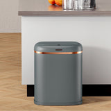 NNEDSZ 38L Motion Sensor Bin Rubbish Automatic Grey