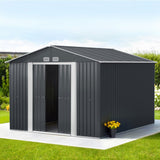 NNEDSZ Giantz Garden Shed 3x3M Outdoor Storage Tool Workshop House Shelter