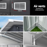 NNEDSZ Giantz Garden Shed Sheds Outdoor Storage 3x5.38M Tool Workshop House Shelter