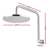NNEDSZ 9'' Rain Shower Head Overhead High-pressure Swivel Chrome